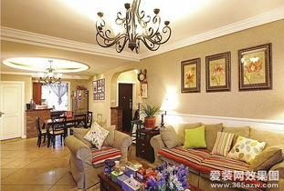 和馨苑装修效果图案例 上海昌东国际设计公司与爱装网的携手之作